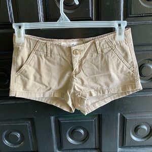 Hollister Khaki Shorts